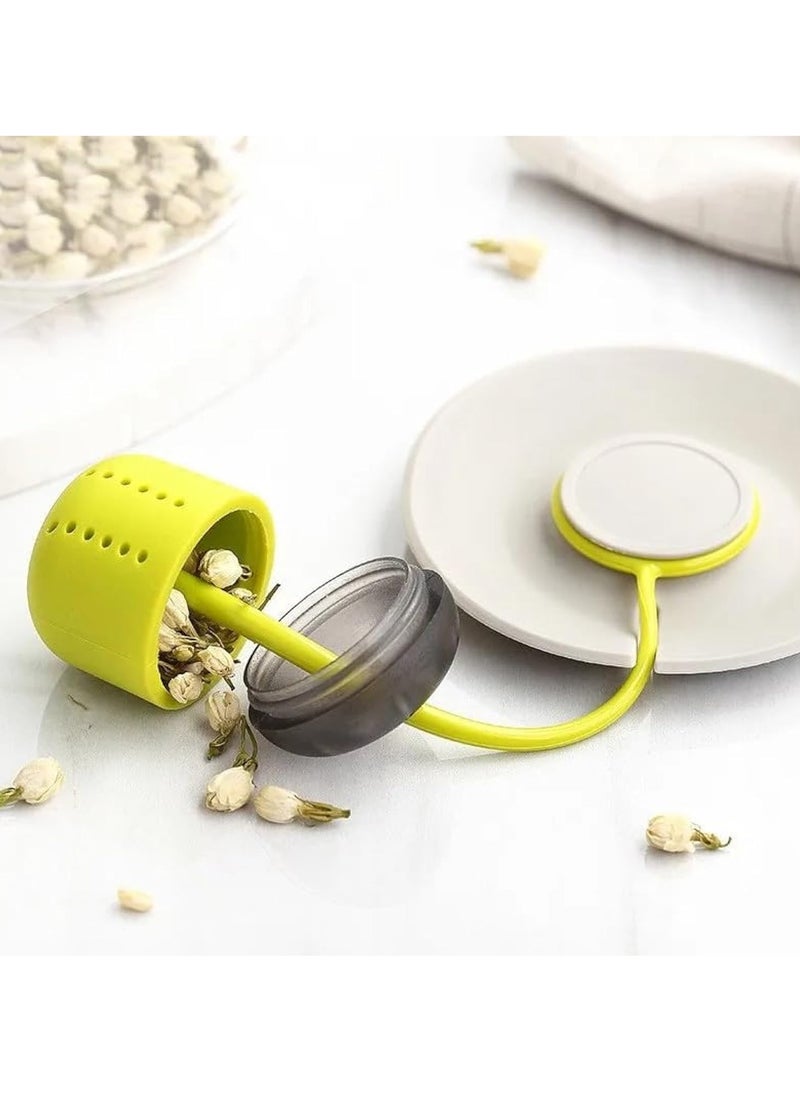 Generic - Tea Infuser for Loose Leaf Tea, Hot Tea Strainer with Silicone Lid - Image 1
