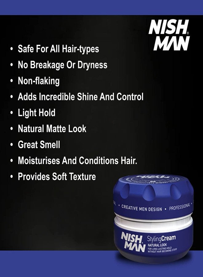 Nishman Hair Styling Cream 05 Wax 150 ml - Image 4