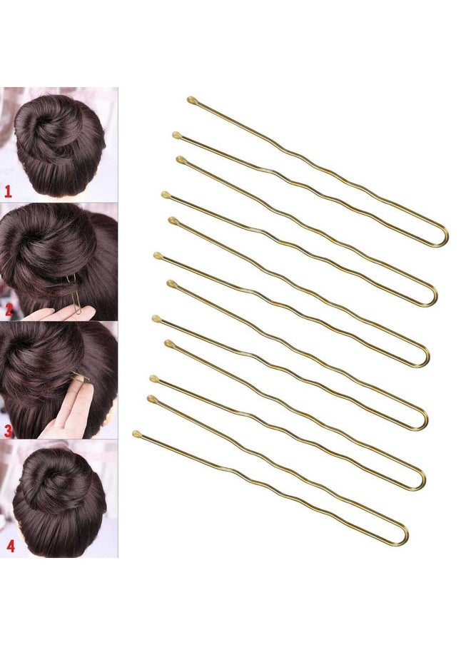 300 Bun Hair Bobby Pins U Shaped Pin With Box Hair Grips To Clip Ballet Hair Net For Women 6 Cm/2.3 Inch Golden - pzsku/ZFD32B66DFDFD550FED7DZ/45/_/1720697002/c49c5b93-ceee-4f9e-acb6-3f0c211551de