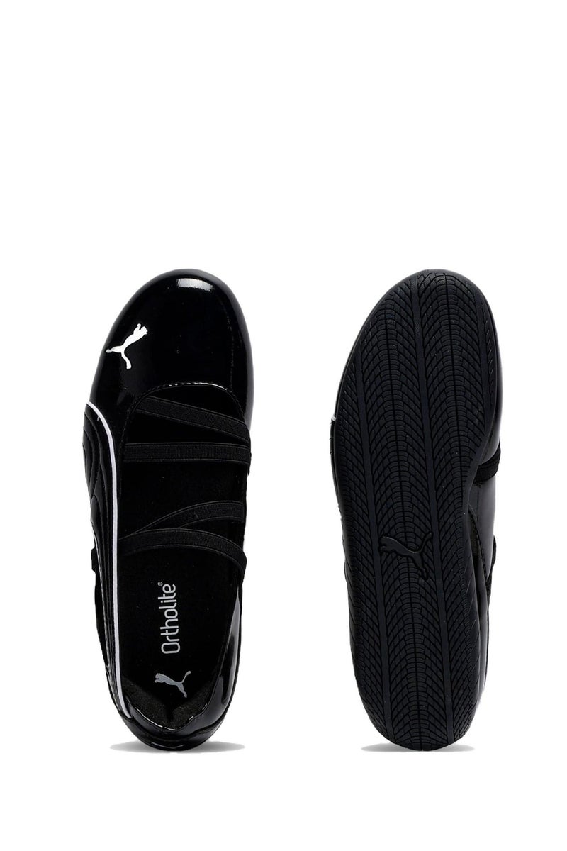 PUMA Speedcat Ballet Flats for Women | Glossy Black | Comfort Shoes - Image 5