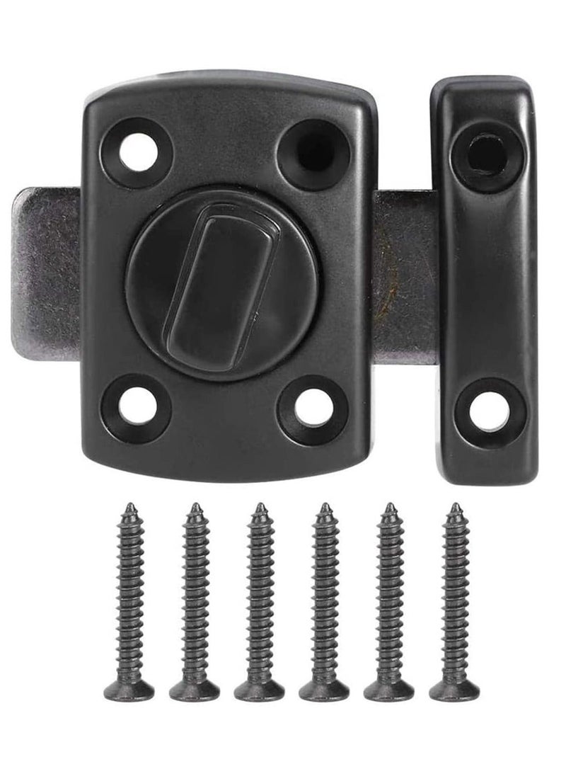 Generic - Door Lock Slide Gate Latch Tiny Door Bolt Bathroom Latch Rotate Bolt Gate Latch Door Lock - Image 1