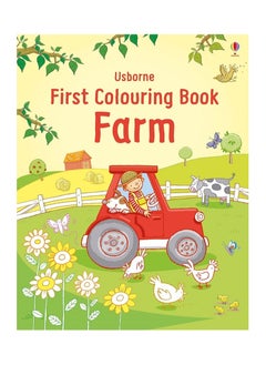 First Colouring Book Farm By Jessica Greenwell 