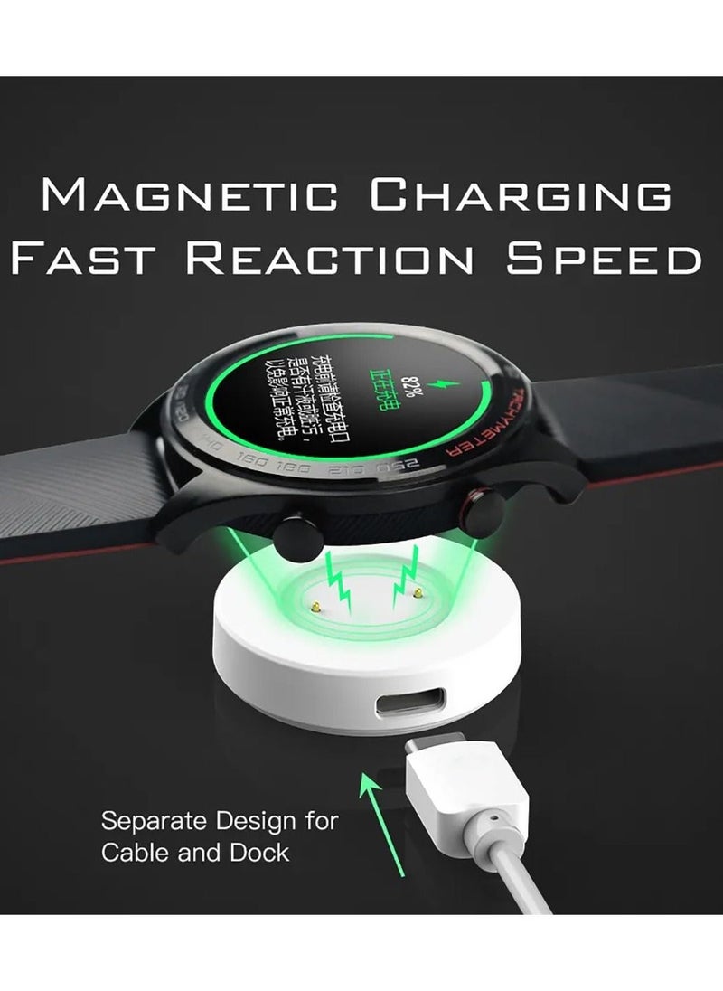 Huawei Watch GT Charger Cable with 1M USB Cable and Charging Base for Huawei Watch GT or Honor Watch - Image 4