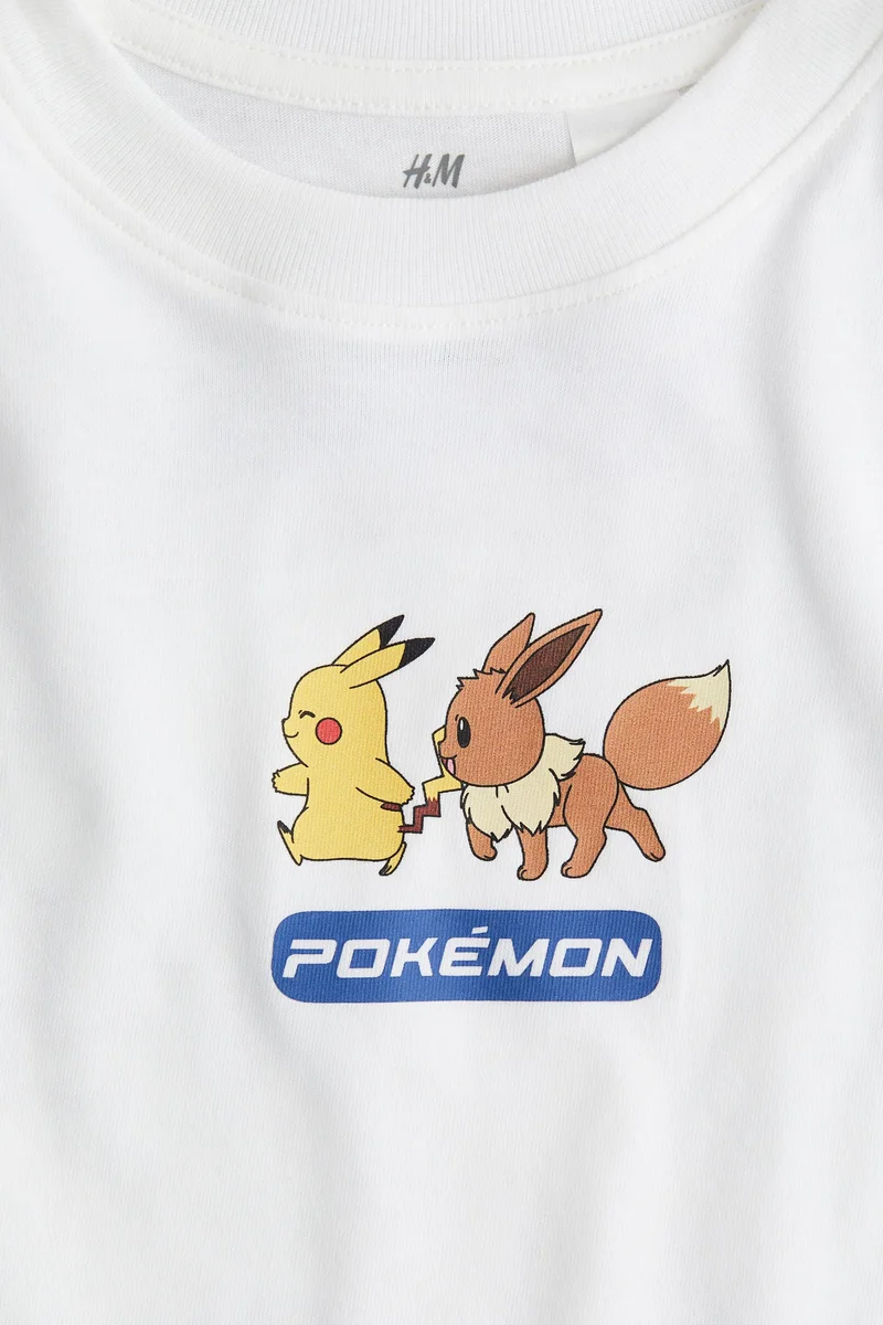 H&M Printed Oversized T-Shirt