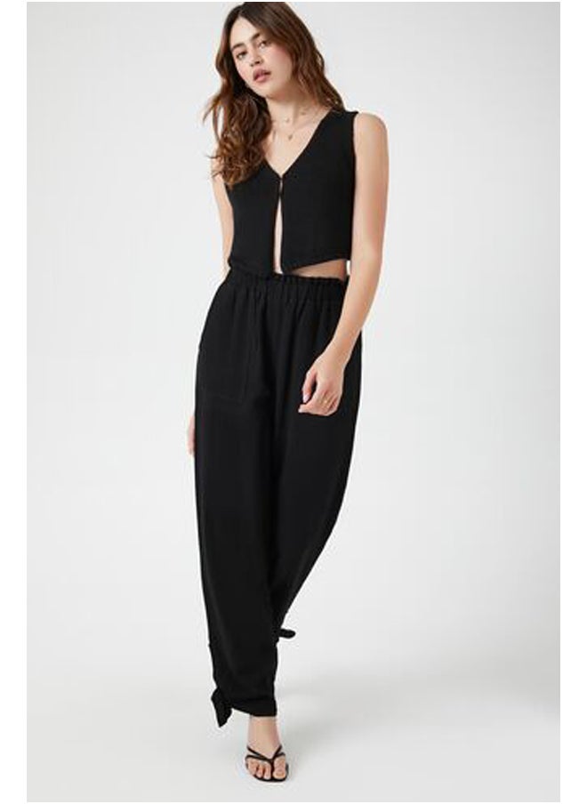 FOREVER 21 Sweater-Knit Split-Hem Vest  - Image 4