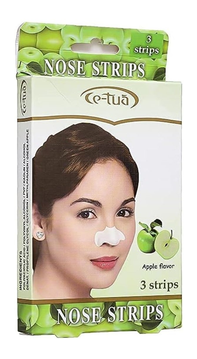 سي-توا شرائط تنظيف الأنف (3 شرائط) بنكهة التفاح. - Image 1