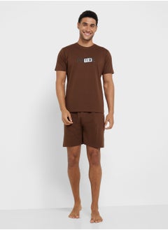 Seventy Five Nightwear T-Shirt & Shorts Sets  - Image 1