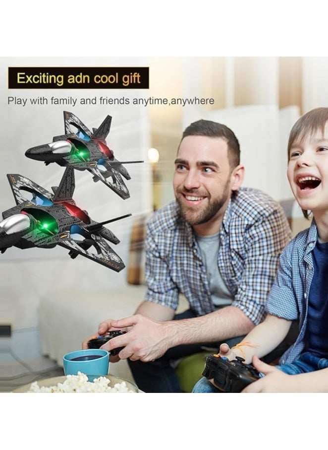 RC Plane 2.4GHz Remote Control Drone Quadcopter – Fighter Aircraft with Auto Hovering, 3D Flip | RTF RC Airplane for Beginners, Kids, & Adults