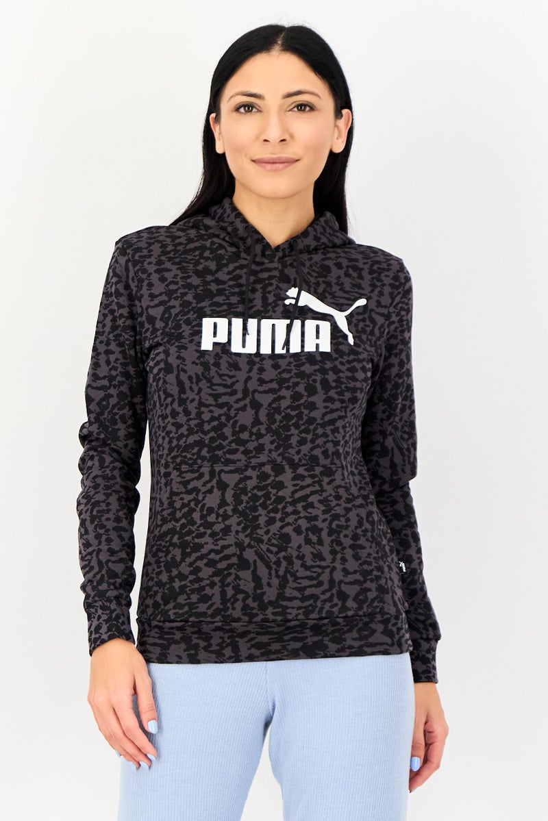 PUMA Women Sportswear Fit Long Sleeve Outdoor Hoodie, Multicolor - Image 1
