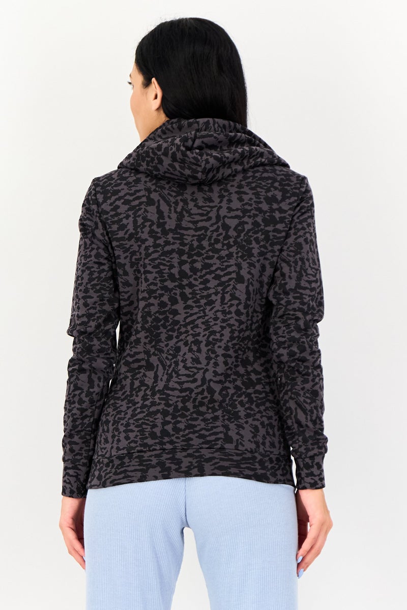PUMA Women Sportswear Fit Long Sleeve Outdoor Hoodie, Multicolor - Image 3