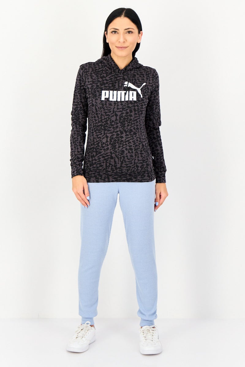 PUMA Women Sportswear Fit Long Sleeve Outdoor Hoodie, Multicolor - Image 4