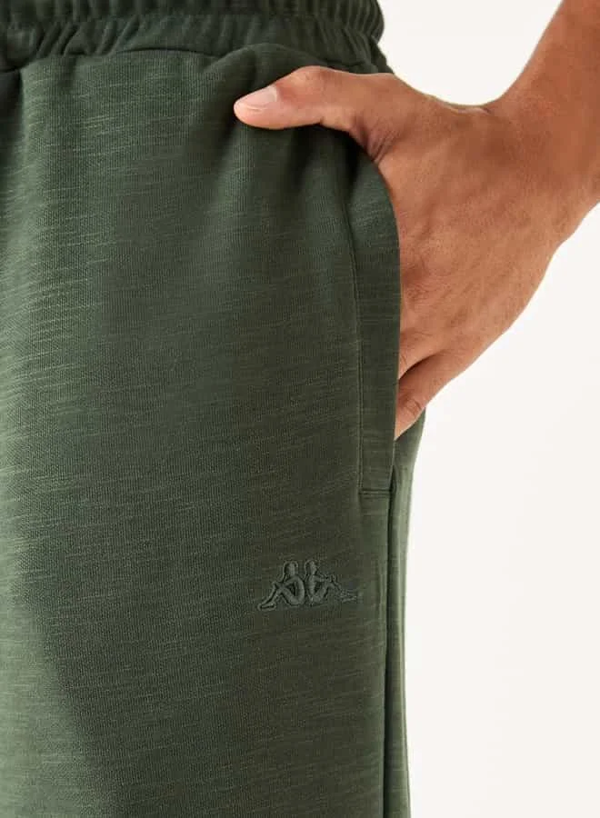 Kappa Kappa Track Pants with Drawstring Closure and Pockets