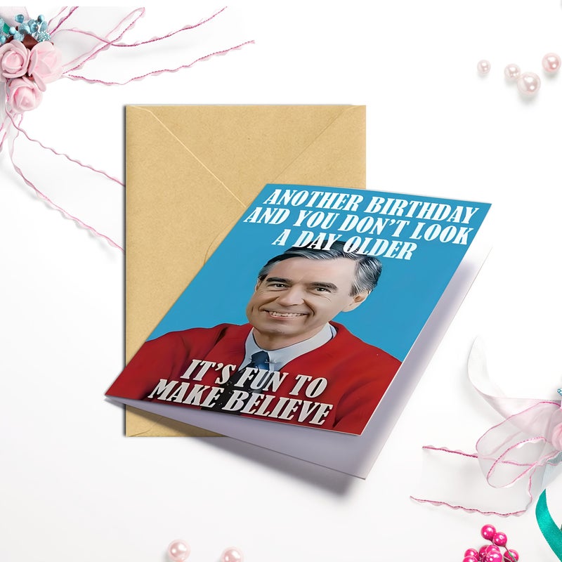 Humorous Birthday Card 1pc With Envelope Funny Age Joke Greeting - Image 3