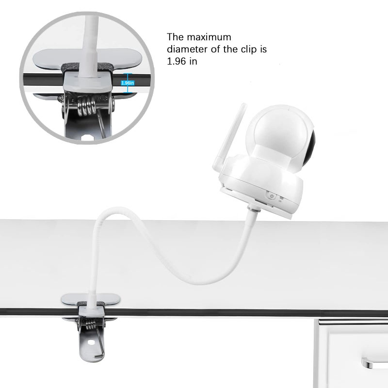 Aobelieve Baby Camera Flexible Clamp Mount for VTech VM923 and VM924 Video Baby Monitor - Image 3