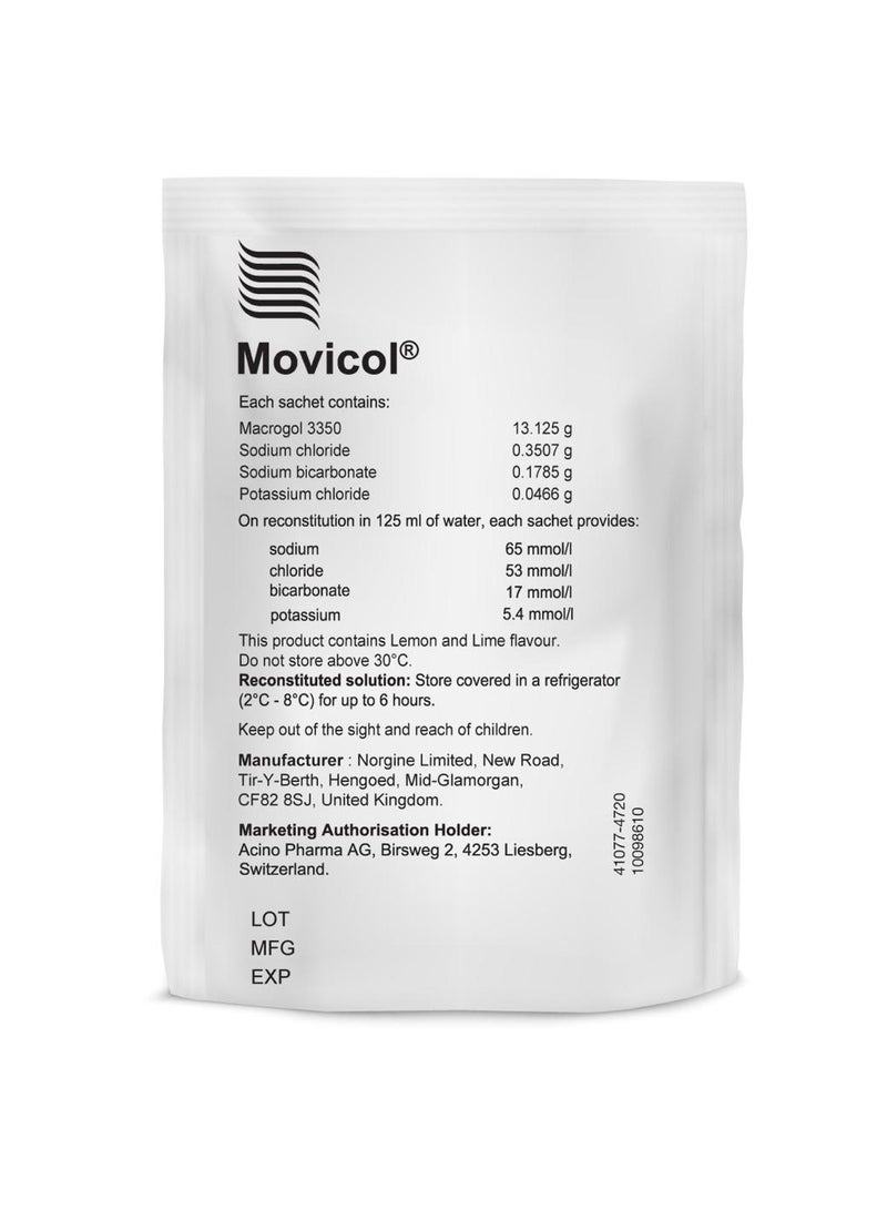 موفيكول Movicol 13.8g الكيس ، مسحوق لمحلول عن طريق الفم 20 - Image 4