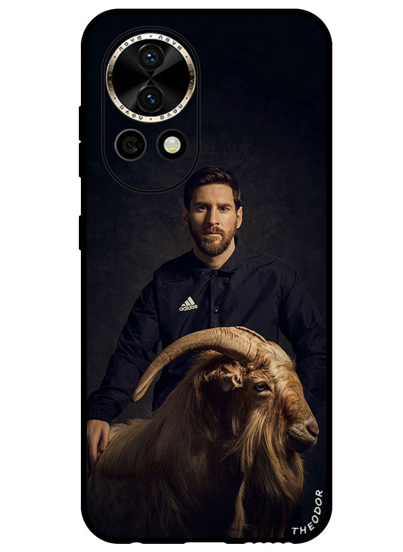 Theodor - Protective Case Anti Scratch Shock Proof Bumper Cover For Huawei Nova 12 Messi Goat - Image 1