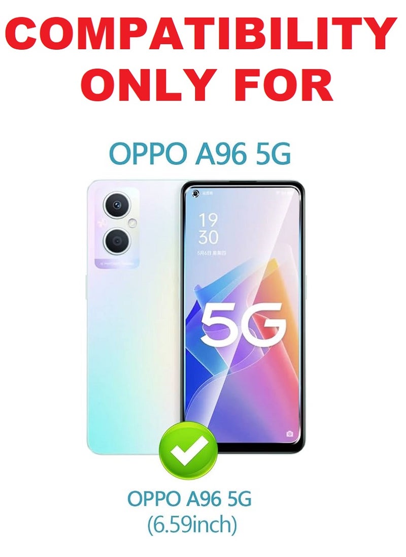 Tempered Glass Screen Protector 5D Designed For Oppo A96 5G Full Glue Edge to Edge Full Screen Coverage And Bubble Free - Image 3