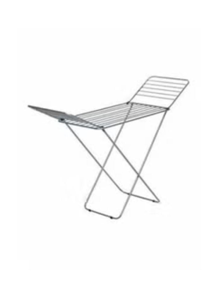 Winsor Cloth Drying Foldable Stand, Sturdy Clothes Dryer, Weather Resistor, Heavy Duty Clothing Racks Steel Silver 18meter Silver 18meter - Image 1