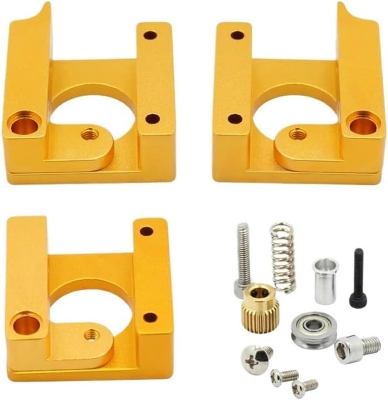 MK8 Extruder Aluminum Block Bracket Mounting Accessories Left Hand Size - Image 3