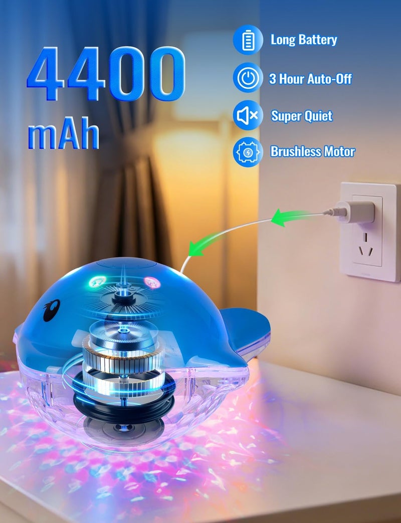 FIALAME Floating Pool Fountain with Lights - Image 4