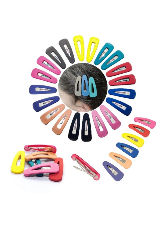 EVOGIRL Tictac Hollowed Hair Clips Matte Multicolor Barrattes 3.5Cm Xs For Girls - Image 1