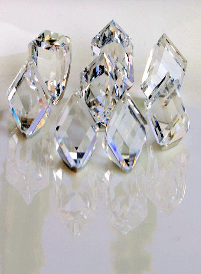 MEYA 60PCS /lot 3D Cube Square Rhinestone Crystal Glass Nails Beads Decoration Manicure Nail Art (Clear) - Image 3
