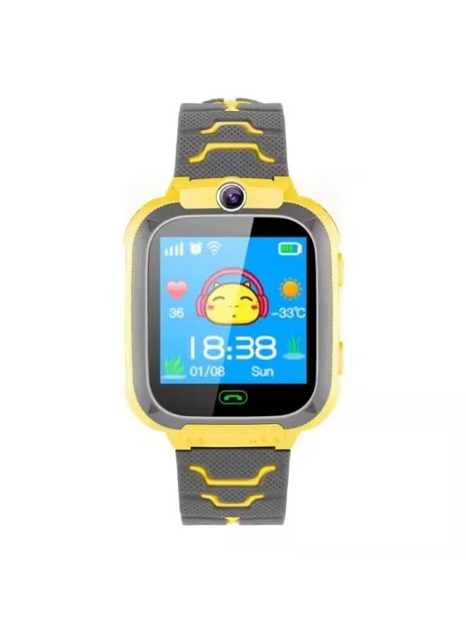 Nabi Watch for Kids for 3-12 Year Kids,Touch Screen, Voice Chat Camera, Long Battery Life, Water Resistance Best Gift for Kids,Smart Watch for Boys & Girls(Yellow) - Image 1