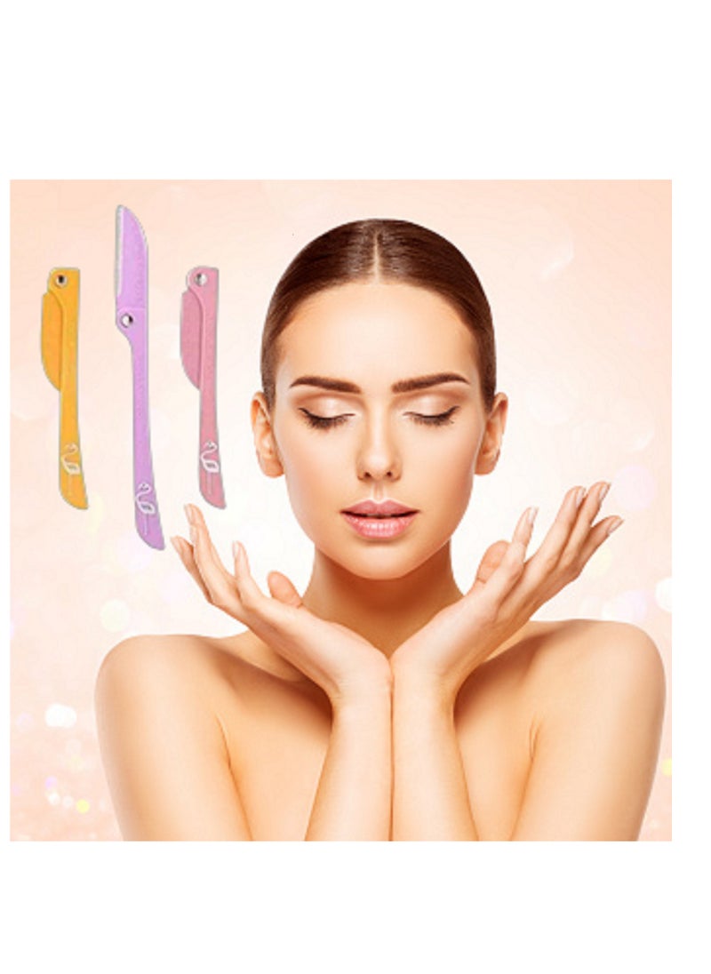 فيذر-فلامنجو شفرات للسيدات لإزالة شعر الوجه والجسم مكوّنة من 3 شفرات  - Image 3