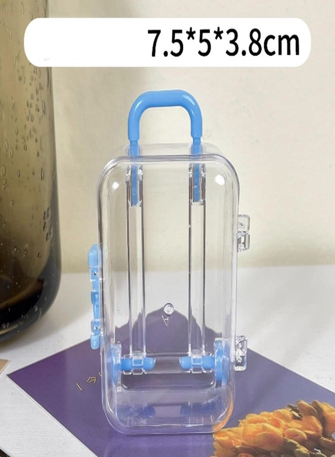 HYROOY Miniature Suitcase Dolls Accessories Trunk Toy Small Purse Handbag Luggage Storage Box Decoration - Image 4