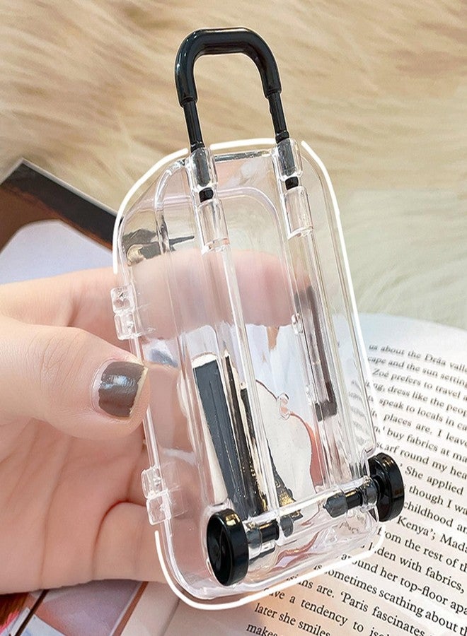 HYROOY Miniature Suitcase Dolls Accessories Trunk Toy Small Purse Handbag Luggage Storage Box Decoration - Image 3