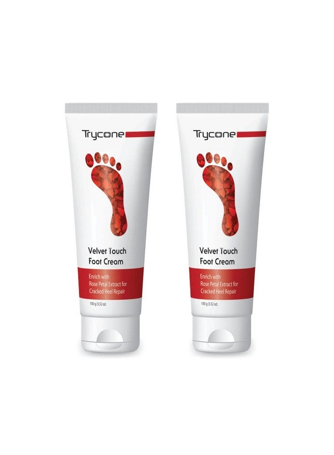 Trycone Foot Cream For Cracked Heels With Rose Oil And Kokum Butter- Pack Of 2 - Image 1