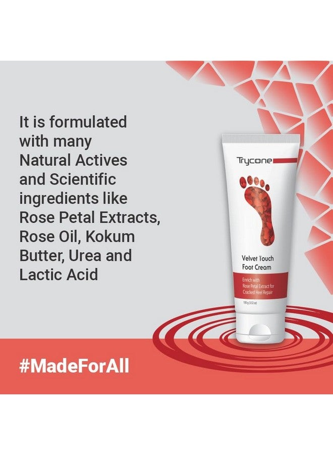 Trycone Foot Cream For Cracked Heels With Rose Oil And Kokum Butter- Pack Of 2 - Image 2