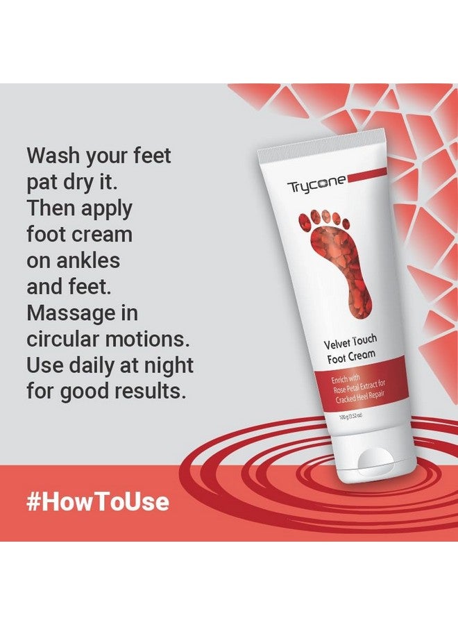 Trycone Foot Cream For Cracked Heels With Rose Oil And Kokum Butter- Pack Of 2 - Image 4