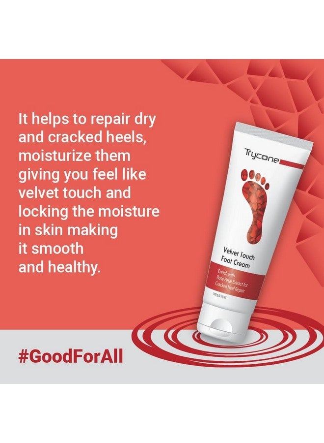 Trycone Foot Cream For Cracked Heels With Rose Oil And Kokum Butter- Pack Of 2 - Image 3