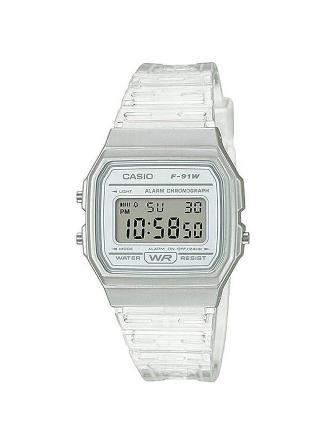 سعر ومواصفات CASIO ساعة رقمية من الراتنج F-91WS-7DF (ZFD346BD6B7EA8B970B5DZ) على Noon EG