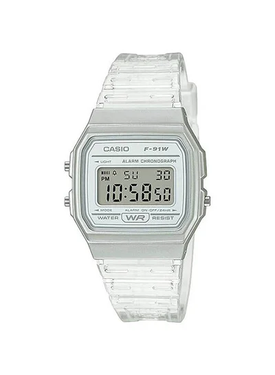 صفقة CASIO ساعة رقمية من الراتنج F-91WS-7DF على Noon EG