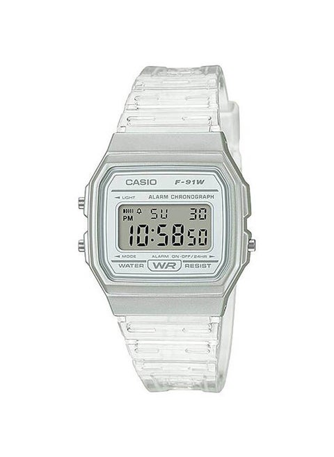 Resin Digital Watch F-91WS-7DF