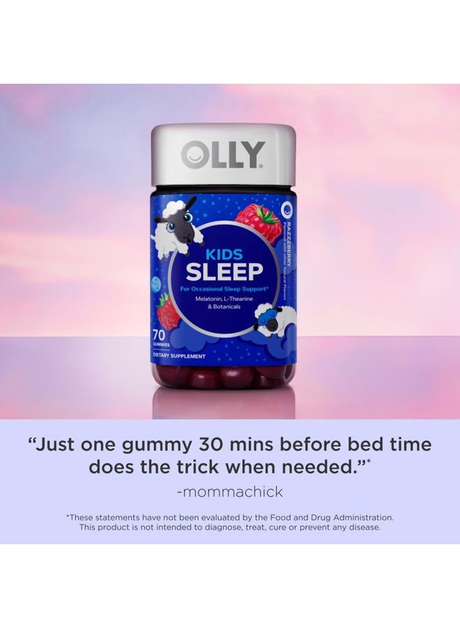 OLLY Kids Sleep, Razzzberry Flavor, 70 Gummies - Image 5