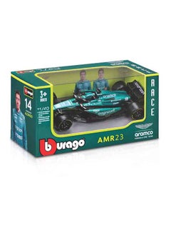 Bburago Bburago 1/43 Aston Martin AMR23 F1 Model - Highly Detailed Diecast with Metal Body  - Image 2