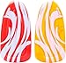 JOYIN 2 Pack Inflatable Body Boards for Water Slides Swimming Pool Floating Learn to Swim Summer Water Fun Toy for Kids RedYellow - Image 4