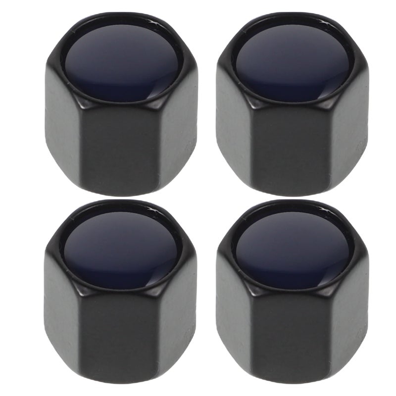 4pcs Metal Tire Valve Caps Air Valve Stem Covers Decorative Caps For Car Suv Motorcycle Auto Accessories - Image 1