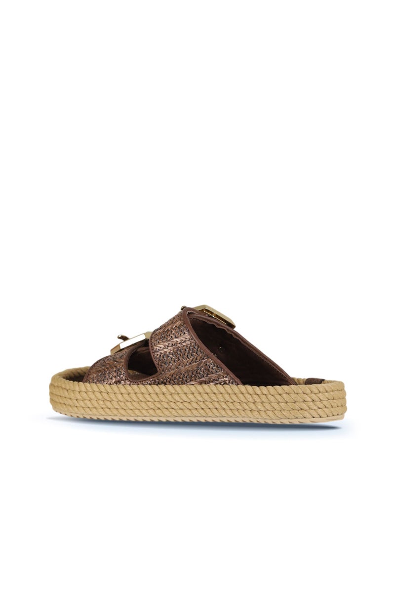 Bueno Bohonomad Sydney Robe Women's Leather Espadrille Slipper - Image 4