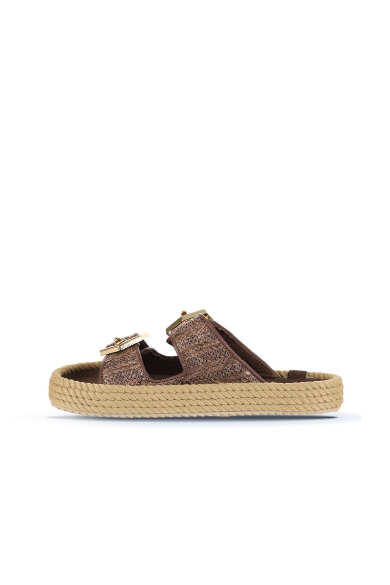 Bueno Bohonomad Sydney Robe Women's Leather Espadrille Slipper - Image 3