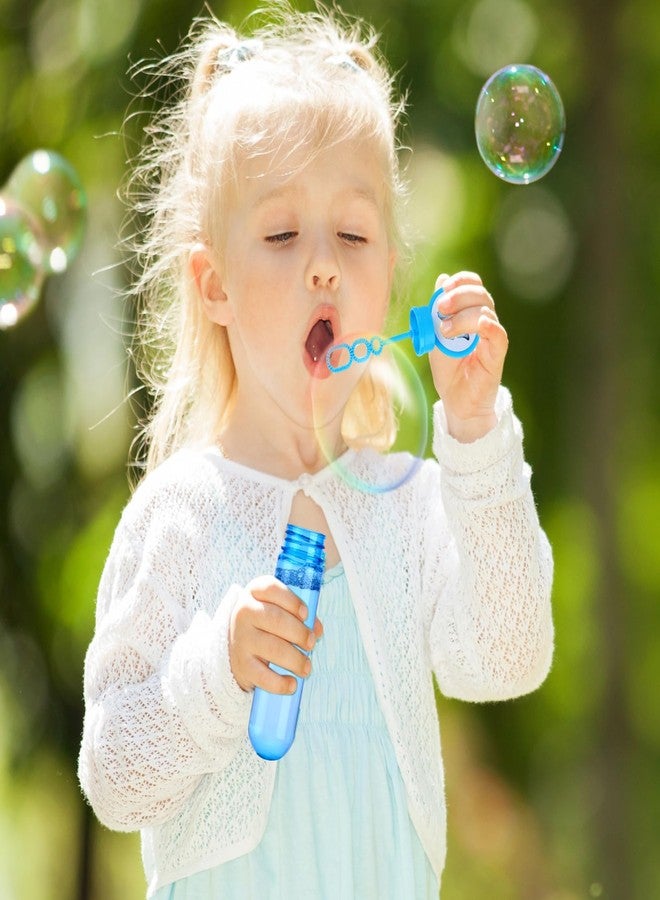 RoundFunny 24 Pcs Butterfly Bubble Wands Bulk 35 ml Bubble Maker Bubbles Party Favors 4 Design Blowing Toys for Girls Boys Birthday Bubbles Party Favors Classroom Prizes Easter Gifts(Butterfly Style) - Image 5