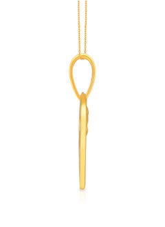 Malabar Gold and Diamonds 22k 916 Purity Gold Pendant for Women DZPN172MY  - Image 3
