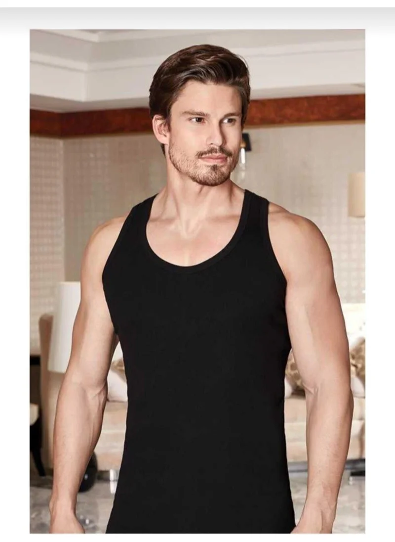 Berrak 1029 Men's Elastane Sports Undershirt 6 Pieces