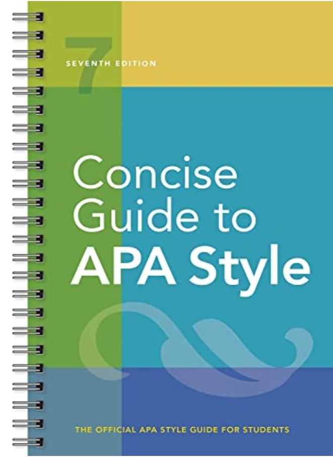 null - Concise Guide to APA Style - Image 1