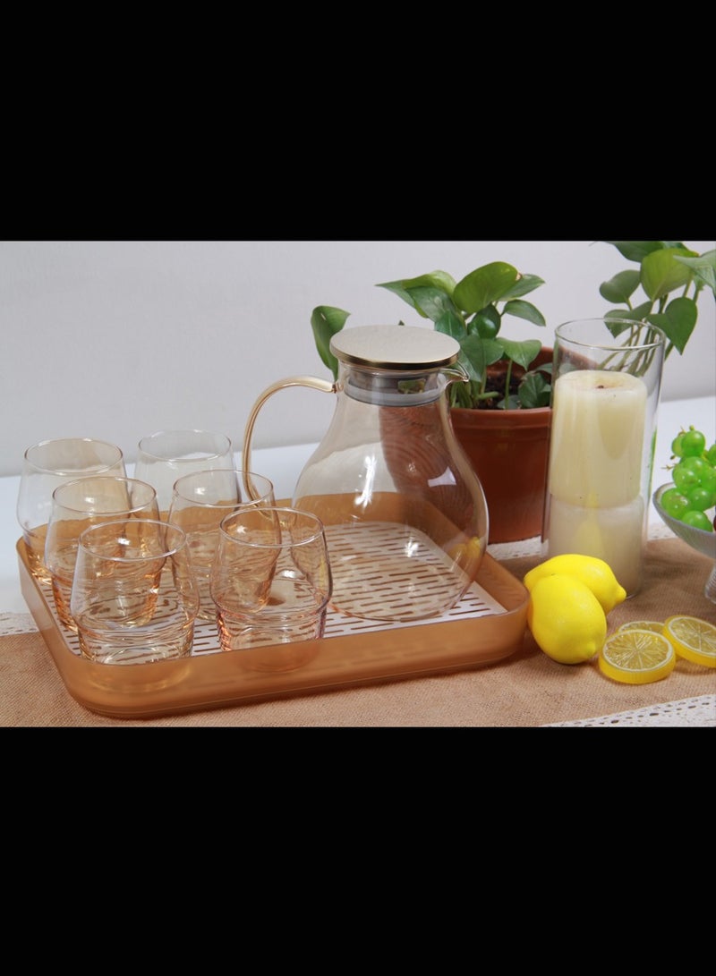MARS Q Jack Juice Drink Jug Set with Cups - Image 4
