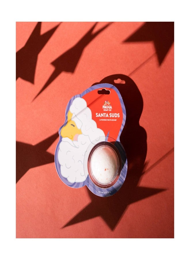 Pacha Soap Co Pacha Soap Santa Suds Froth Bomb Card, 3 OZ - Image 3