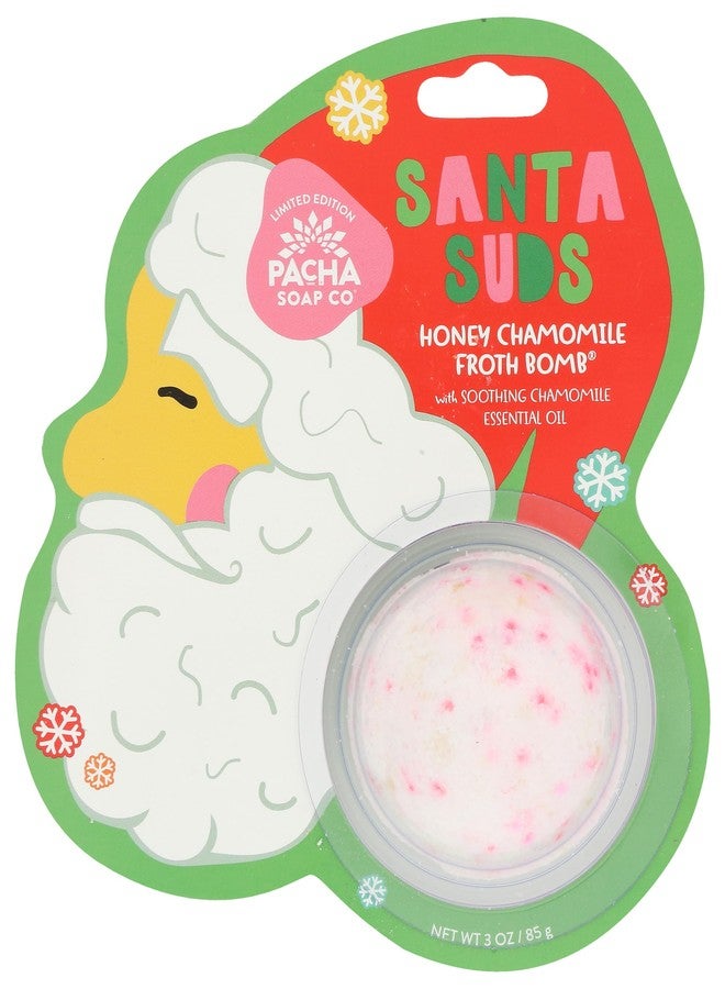 Pacha Soap Co Pacha Soap Santa Suds Froth Bomb Card, 3 OZ - Image 1